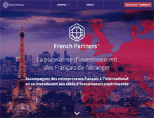 Tablet Screenshot of frenchpartners.com